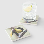 Costa Rica Steinuntersetzer (Seitenansicht)