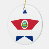 Costa+Rica Stern Keramikornament (Links)
