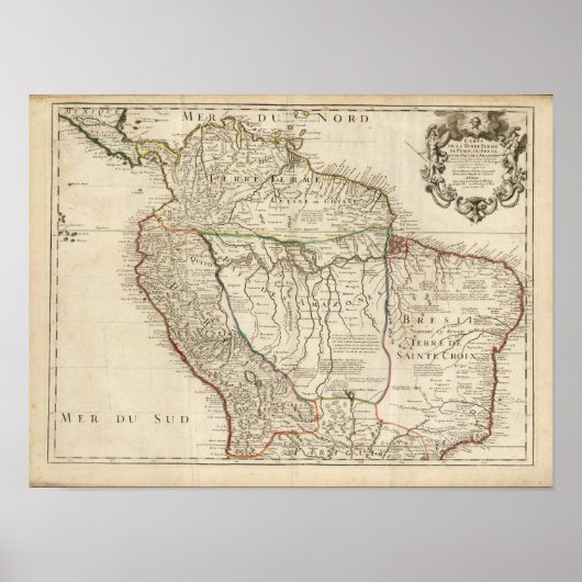 Costa Rica, Südamerika Poster (Vorne)