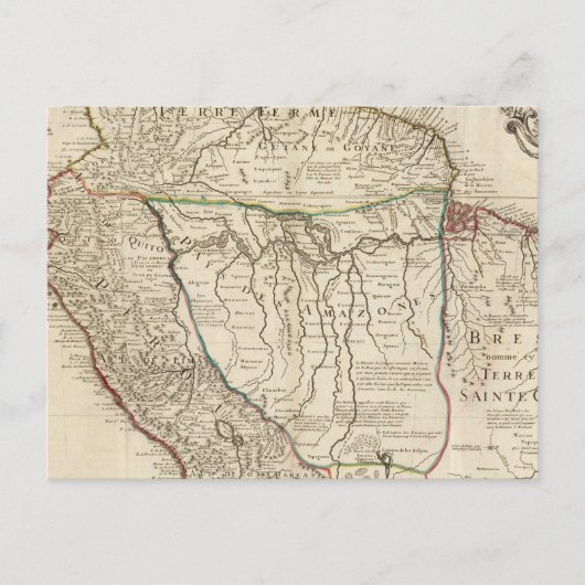 Costa Rica, Südamerika Postkarte (Vorderseite)