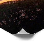 Costa Rica Sunset II Poster (Ecke)