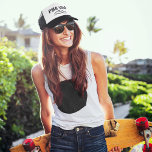 Costa Rica Surfer Pura Vida Wave Trucker Hat Truckerkappe<br><div class="desc">Costa Rica Design-Hut für alle,  die Lieben Surfen in Costa Rica. Schwarz-Weiß mit Wellendesign "pura vida".</div>