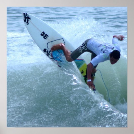 Costa Rica Surfing Poster (Vorne)