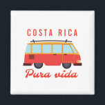 Costa Rica Surfreisen Van Magnet<br><div class="desc">Costa Rica Reisen Souvenirmagnet für alle,  die gerne surfen und durch Costa Rica reisen. Ein großartiges Souvenir,  um sich immer an Ihre Reise nach Costa Rica zu erinnern. Pura vida!</div>
