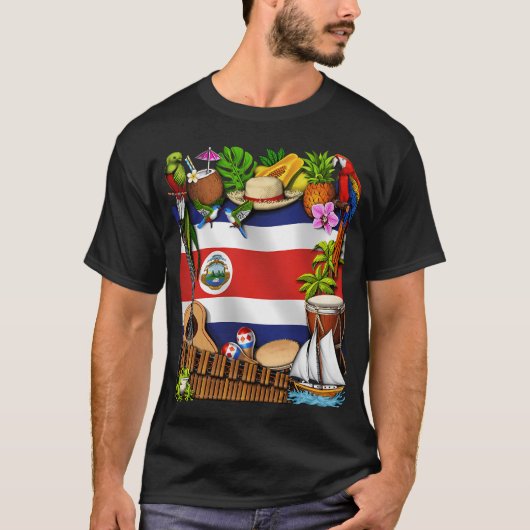 Costa Rica T-Shirt (Vorderseite)