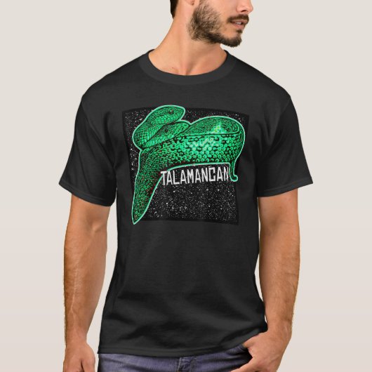 Costa Rica Talamancan Palm Pit Viper Reptile Veno T-Shirt (Vorderseite)