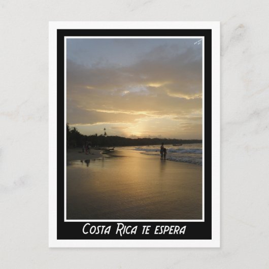 Costa Rica te Espera… Postkarte (Vorderseite)