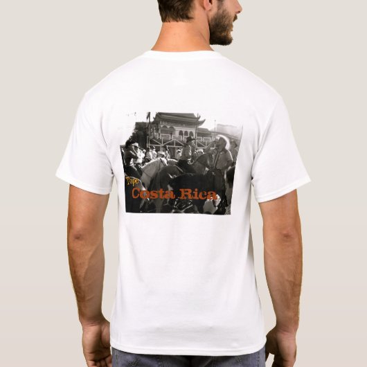 Costa Rica, Tope T-Shirt (Rückseite)