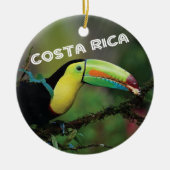 Costa Rica Toucan Keramik Ornament (Vorne)