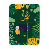 Costa Rica Toucan Magnet (Vertikal)