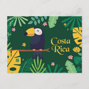 Costa Rica Toucan Postkarte