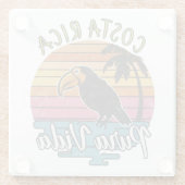 Costa Rica Toucans, Pura Vida Glasuntersetzer (Rückseite)