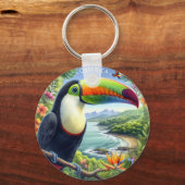 Costa Rica Toucans, Pura Vida Schlüsselanhänger (Rückseite)