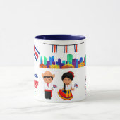 Costa Rica Travel Mug – Pura Vida Adventure Tasse (Zentrum)