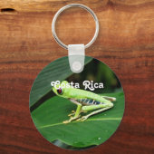 Costa Rica Tree Frog Schlüsselanhänger (Vorderseite)