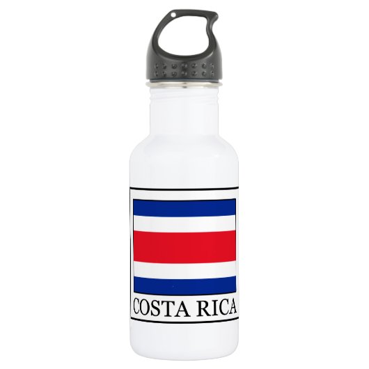 Costa Rica Trinkflasche (Vorderseite)