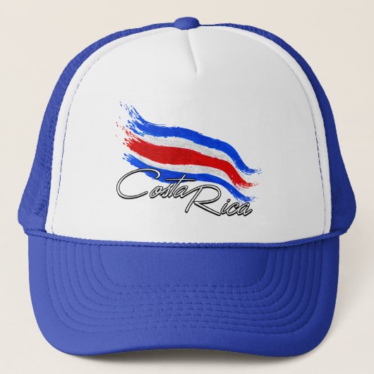 Costa Rica Truckerkappe (Vorderseite)