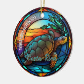 Costa Rica Urlaub Souvenir Keramik Ornament (Links)