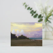 Costa Rica Vanilla Sky Postkarte (Stehend Vorderseite)