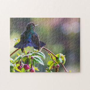 Costa Rica-Vogel - Hummingbird mit Meerschweinchen Puzzle