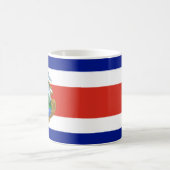 Costa Rica (Wappen/Flagge) Kaffeetasse (Mittel)