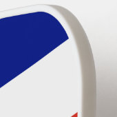 Costa Rica (Wappen/Flagge) Pickleball Schläger (Linke Seite)