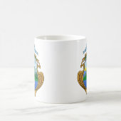 Costa Rica-Wappen Kaffeetasse (Mittel)