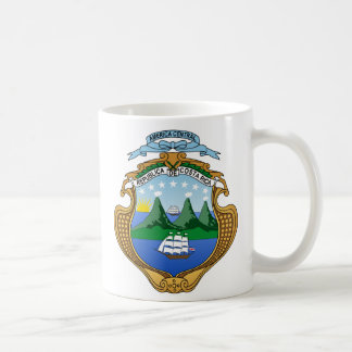 Costa Rica-Wappen Kaffeetasse