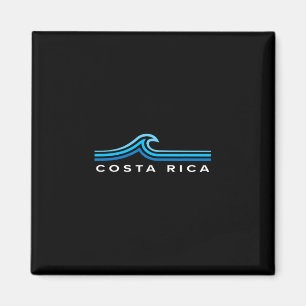 Costa Rica Wellen Vintage Männer Frauen Mädchen Ju Magnet