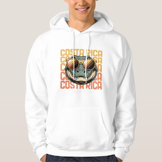 Costa Rica Wildlife Hoodie (Vorderseite)