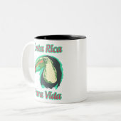 Costa Rica Zweifarbige Tasse (Vorderseite Links)