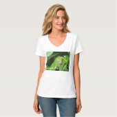 Costa Rican Eidechse T-Shirt (Vorderseite Vollansicht)