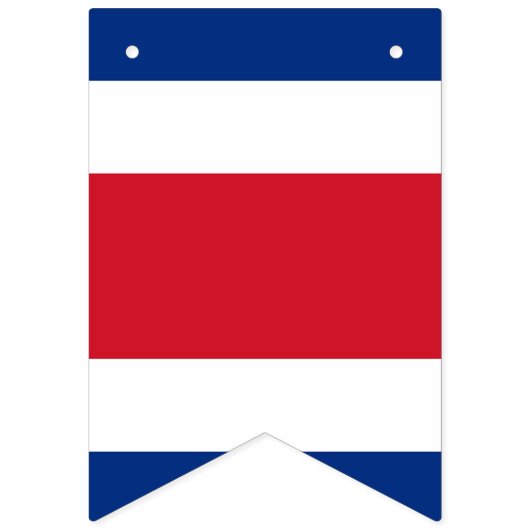 Costa Rican Flagge (Zweite Fahne)