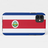 Costa Rican Flagge iPhone Fall Case-Mate iPhone Hülle (Rückseite (Horizontal))