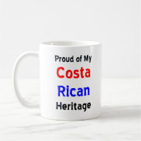 Costa rican Kulturerbe Kaffee Tasse