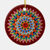 Costa Rican Oxcartwheel Ornament