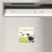 Costa Rican Pura Vida Magnet (In Situ (Geschirrspüler))