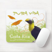 Costa Rican Pura Vida Toucan Mousepad (Mit Mouse)