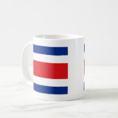 Costa Rican Stolz! Kaffeetasse (Vorderseite Links)