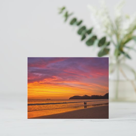 Costa Ricaner Postkarte (Stehend Vorderseite)