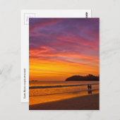 Costa Ricaner Postkarte (Vorne/Hinten)