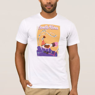Costa Ricaner Reiseausdruck T-Shirt