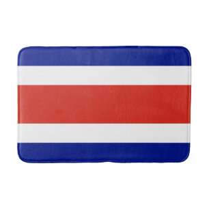 Costa-ricanische Zivilflagge Badematte