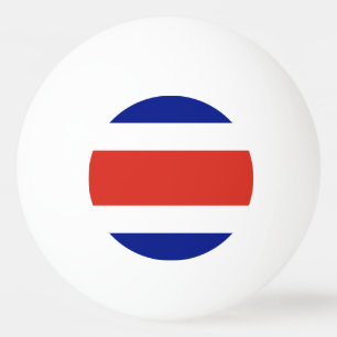 Costa-ricanische Zivilflagge Tischtennisball