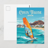 Costa Teguise Spanien Postkarte (Vorne/Hinten)