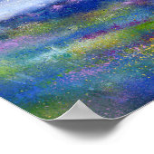 Costal Spring Cornwall Poster (Ecke)