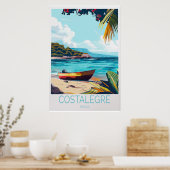 Costalegre-Reiseposter Poster (Küche)