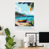 Costalegre-Reiseposter Poster (Heimbüro)