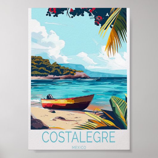 Costalegre-Reiseposter Poster (Vorne)