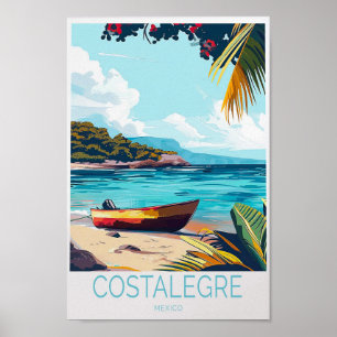 Costalegre Travel Poster